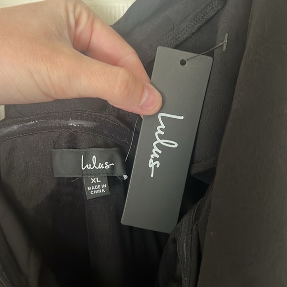 Lulus Ruffled One Shoulder Gown - Picture 6 of 6